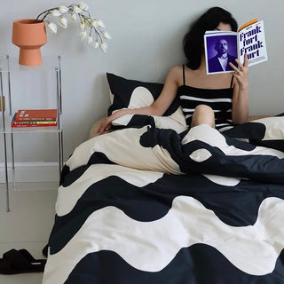 Naminami Wave Duvet Cover Set  Bed Cover