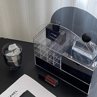 Acrylic Clear Arch Cosmetic Storage Box