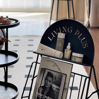 Arch Folding Lettering Magazine Rack  Storage