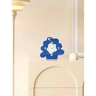 Clear Color Acrylic Unique Clock  Table Clock