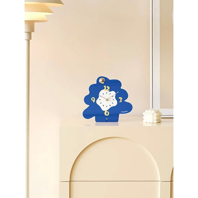 Clear Color Acrylic Unique Clock  Table Clock