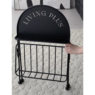 Arch Folding Lettering Magazine Rack  Storage