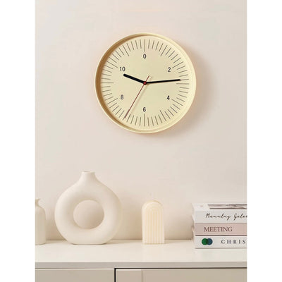 Pastel Color Round Clock  Wall Clock