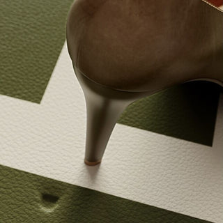 Striped pattern water-repellent entrance mat 50 x 80 cm wipeable mat