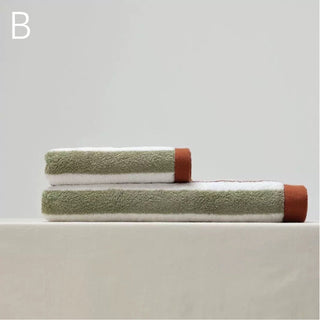 Mixed Stripe Color Bath Towel  100% Cotton Combed Cotton Absorbent Large Size Towel Blanket