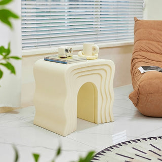 Unique Wave Arch Side Table  Stool