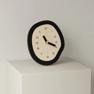 Nuance Silhouette Bicolor Clock Table Clock Silent