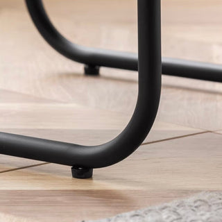 Iron Frame Two-Tier Side Table  Storage Rack Coffee Table