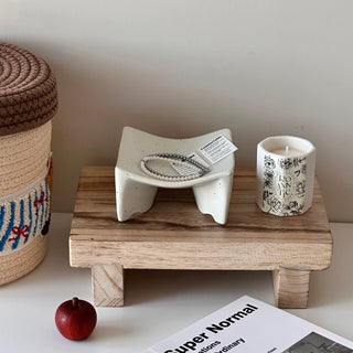 Ink Splash Pattern Square Accessory Tray  Storage