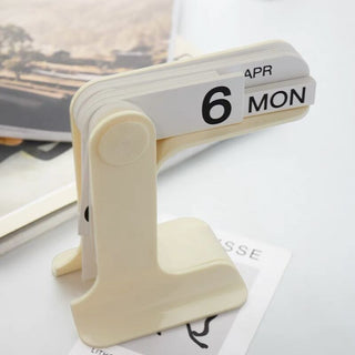 Monochrome Desk Perpetual Calendar