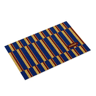 Retro Color Stripe Pattern Entrance Mat 50 x 80 cm Mud Removal
