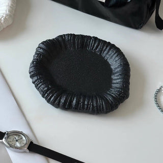 Matte Color Nuance Round Mini Accessory Tray