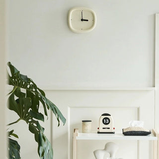 Chubby Square Clock  Wall Clock