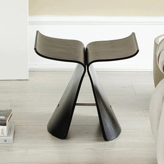 Black Butterfly Stool Side Table Chair