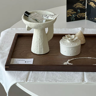 Ceramic Cup Stand Accessory Tray  Aromatherapy Small Item Holder