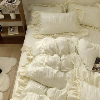 Gathered Frill Duvet Cover Set