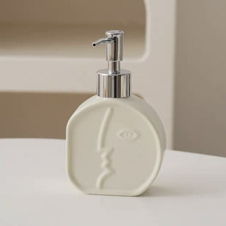piece set Face Ceramic Dispenser