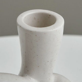 Knot Design Ceramic Candle Holder