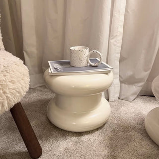 Chubby Round Tier Side Table Stool