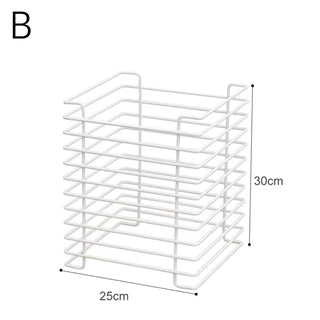 Wire Multifunctional Magazine Rack Storage Book Stand
