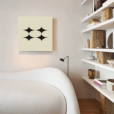 Modern Nuance Square Art Panel  Art Poster