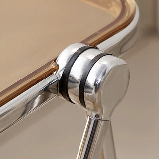 Folding Table Clear Side Table