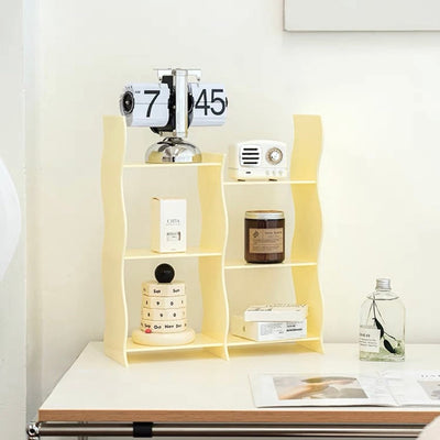 Acrylic Wave Storage Display Rack