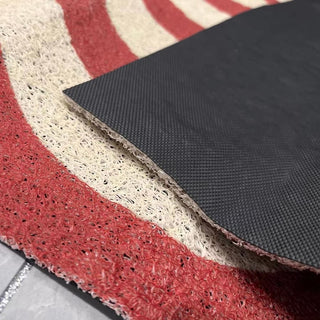 Striped entrance mat 50 x 80 cm mud-removing mat
