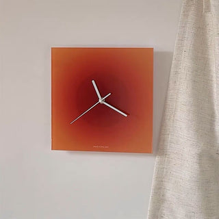 Square Gradient Clock Table Clock Wall Clock