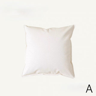 Rich Faux Leather Braided Cushion Cover  45 x 45 cm Nuance Colors