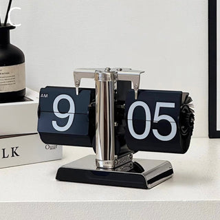 Flip Stand Clock with Storage Tray   in   Table Clock