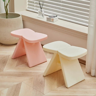 Ribbon Design Stool   Side Table Chair  Butterfly