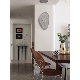 Matte Gray Nuance Design Art Clock  Wall Clock
