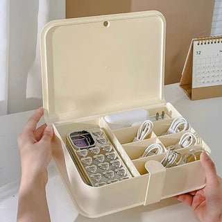 Cable Smartphone Small Item Storage Box  Dummy Book