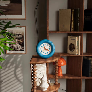ChubbyFrame Color Round Clock  Table Clock