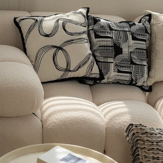 Jacquard Mix Monotone Cushion Cover  45 x 45 cm