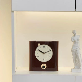 CurveDesign Tabletop Acrylic Pendulum Clock