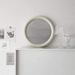 Round Frame Simple Wall Mirror