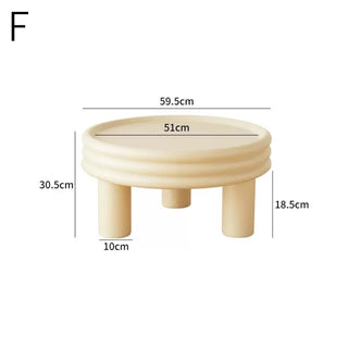 Combination Color Round Side Table  Table Stool