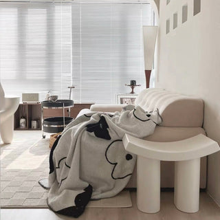 Curved design side table stool  chair