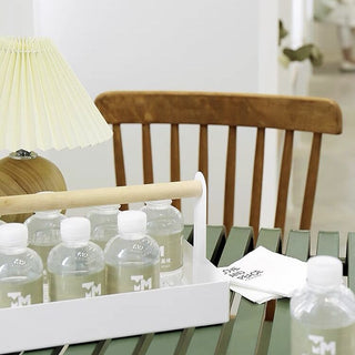 Wood Accessory Tray with Handle