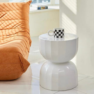 Multi-faceted Cutting Side Table Stool
