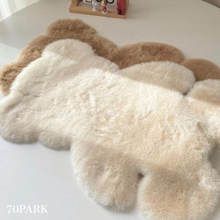Bear Faux Fur Rug Mat