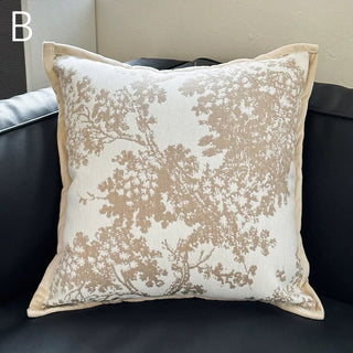 Natural Color Fur Mix Cushion Cover  45 x 45 cm
