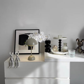 Modern Ball Design Two-Tier Storage Tray Rack Shelf