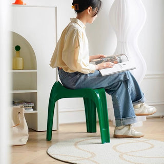 Color Stacking Chair Side Table  Stool