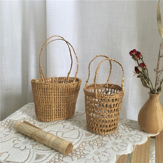 Natural Storage Mini Basket  Basket Bag