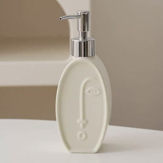 piece set Face Ceramic Dispenser