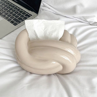 Knot Ceramic Tissue Case