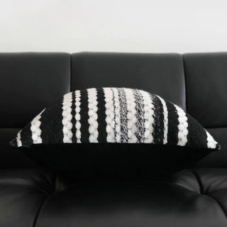 Black Mix Cushion Cover  45x45cm Monotone